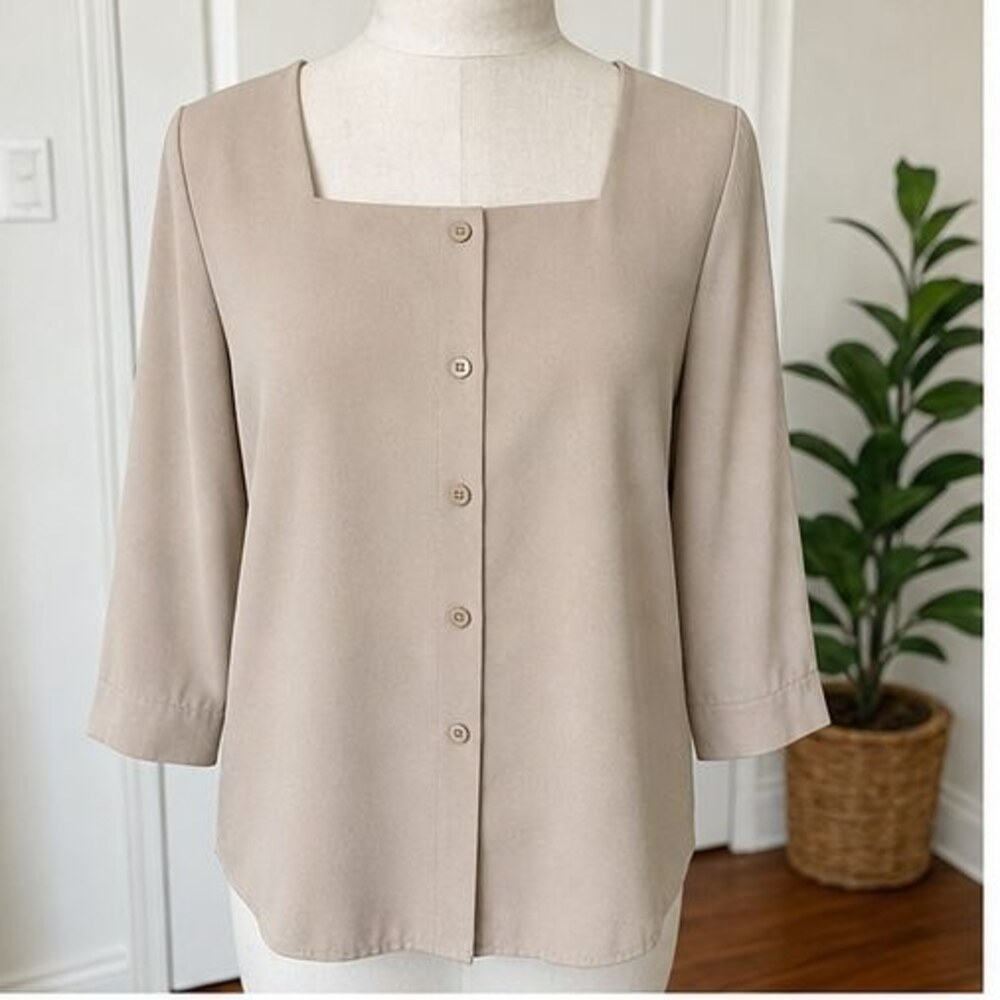 Sand Wrap Blouse